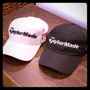 (2) TaylorMade Golf Hats SnapBack